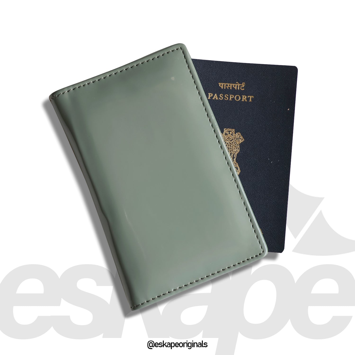 Gloss Aqua Green Travel Wallet